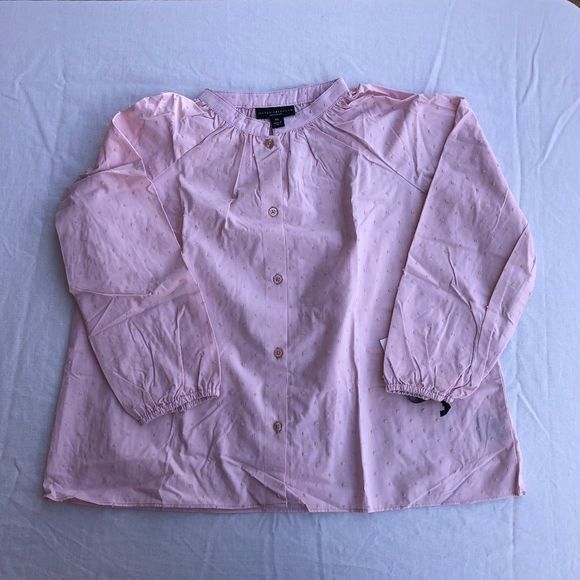 Victoria Beckham Pink Button Down Shirt New XL - Picture 2 of 3